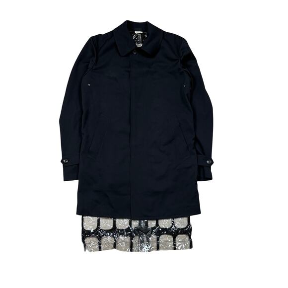 Comme des Garcons Homme Plus AD2016 Wool PVC Back Panel Jacket Medium